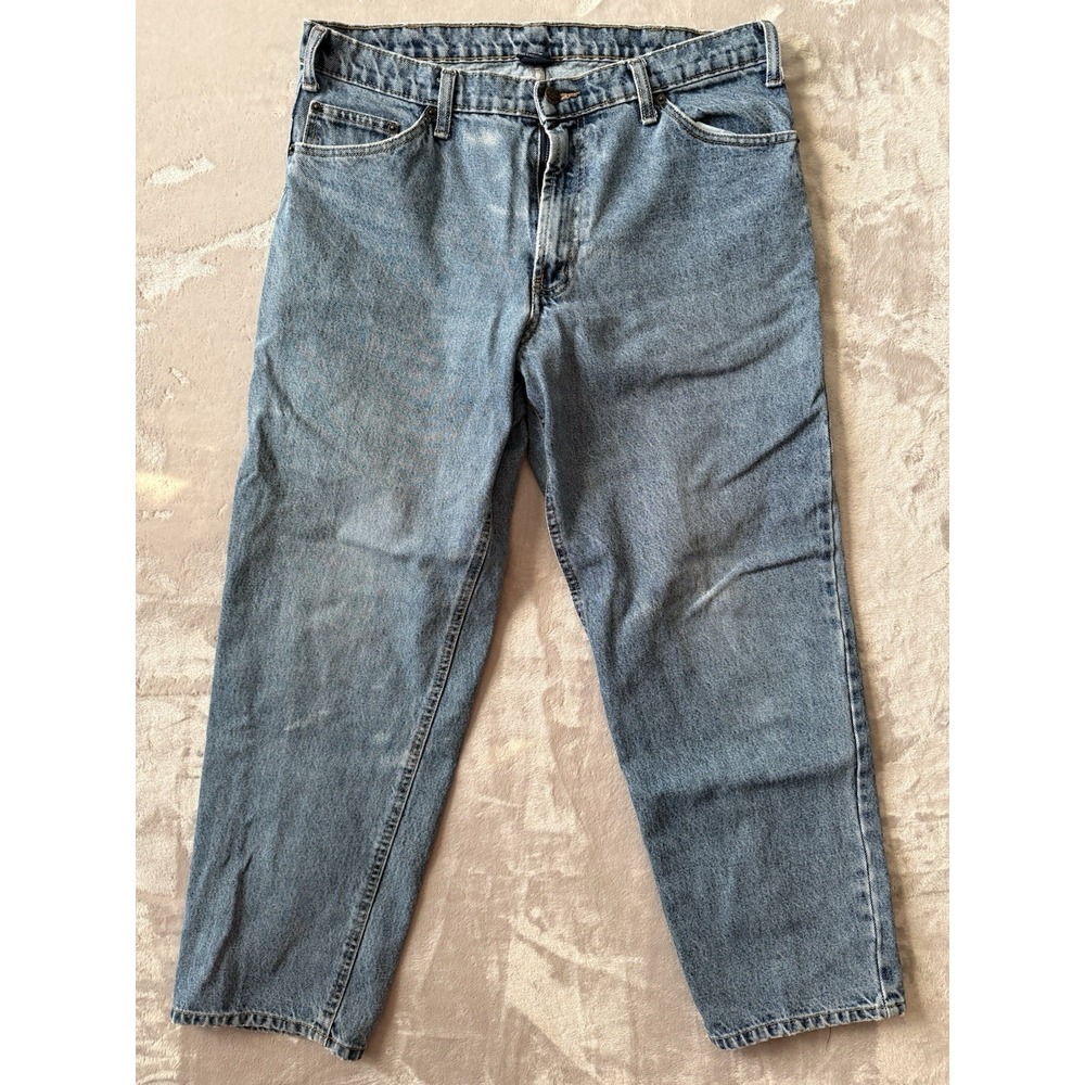 RK Brand Mens 36x29 Denim Jeans Blue Work Carpenter Utility 100% Cotton Rural